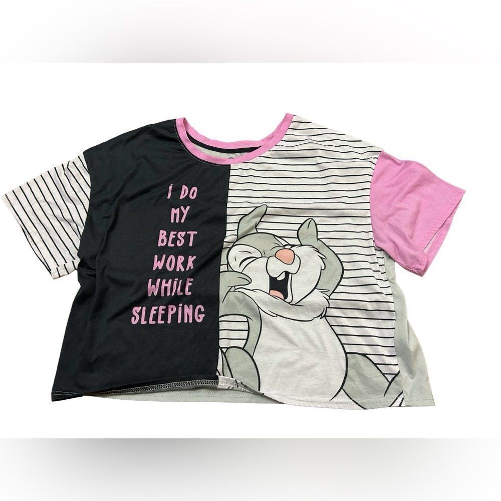 Women’s Disney Thumper I Do My Best Work While Sleeping Pajama Top